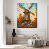 Painting by Numbers Windmill